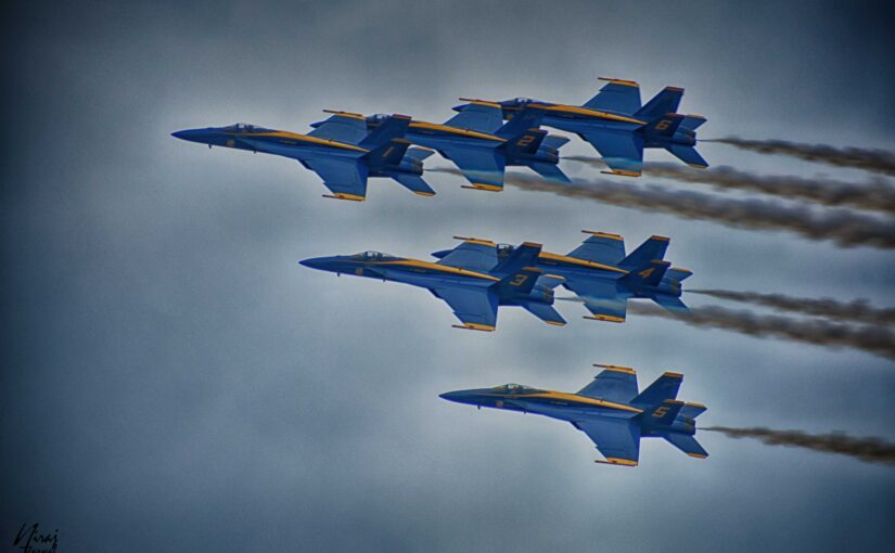 The Blue Angels at SeaFair 2023